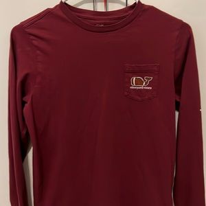 Vineyard vines LS football tee, great condition